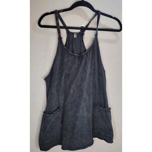 FP Movement Hot Shot Mini Dress With Built-In Shorts Black Size XS